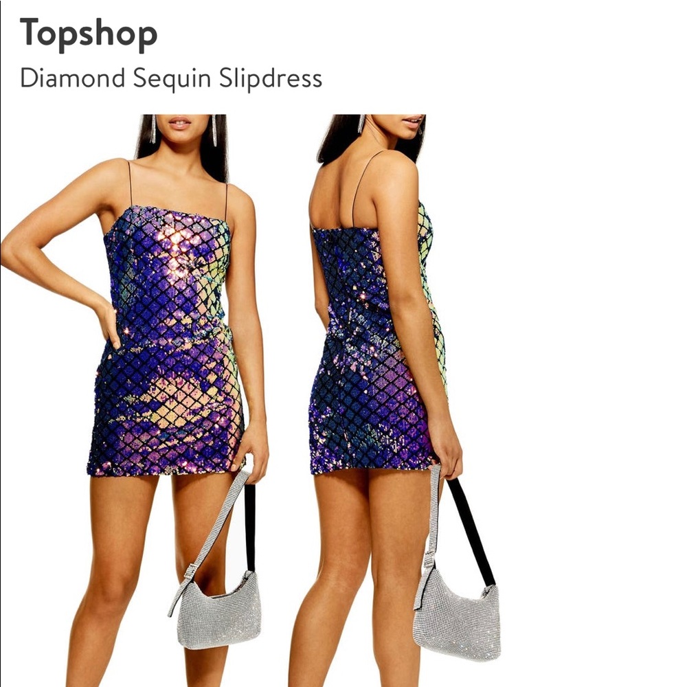 Topshop Sequin Dress